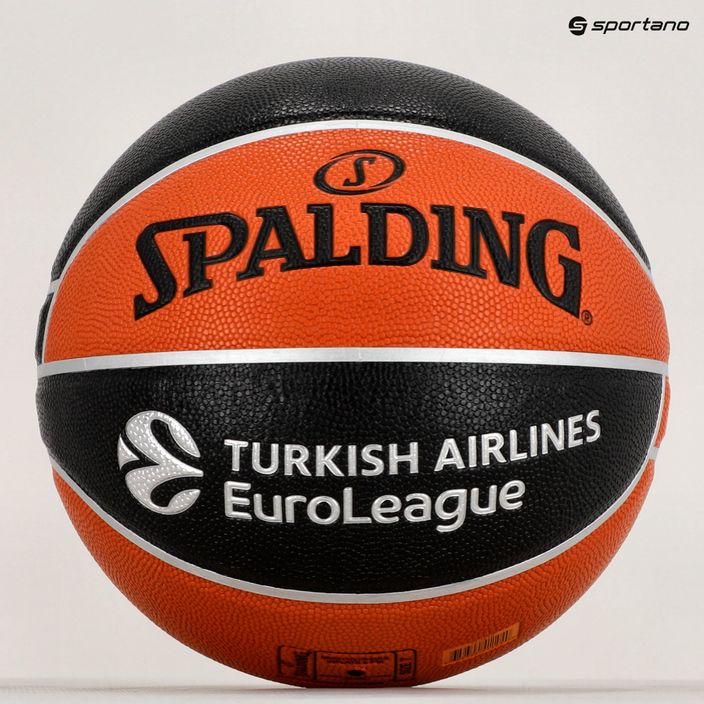 Spalding Euroleague TF-500 Legacy μπάσκετ 84002Z μέγεθος 7 6