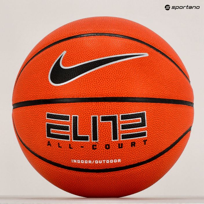 Nike Elite All Court 8P 2.0 Αποφουσκωμένο μπάσκετ N1004088-855 μέγεθος 7 5