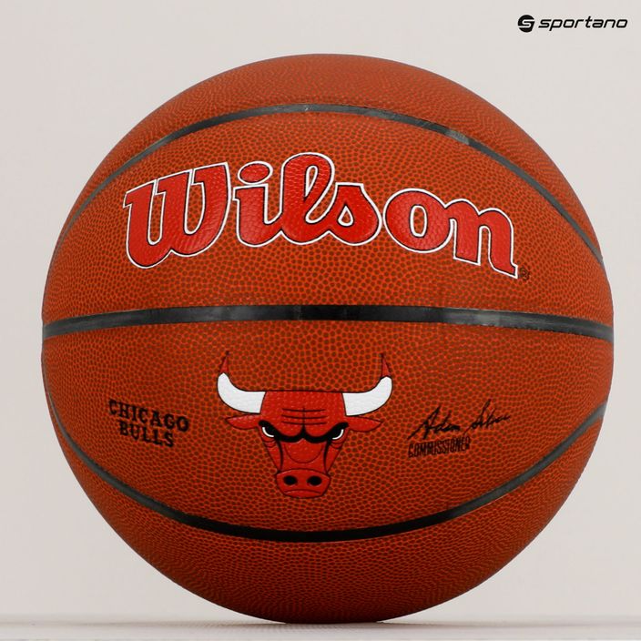 Wilson NBA Team Alliance Chicago Bulls μπάσκετ WTB3100XBCHI μέγεθος 7 6