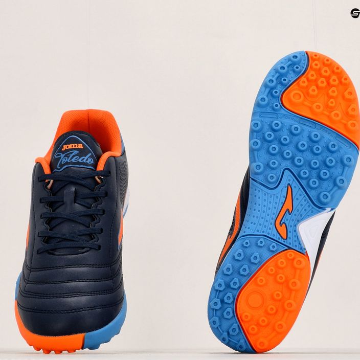 Παιδικά ποδοσφαιρικά παπούτσια Joma Toledo Jr TF navy/orange 18
