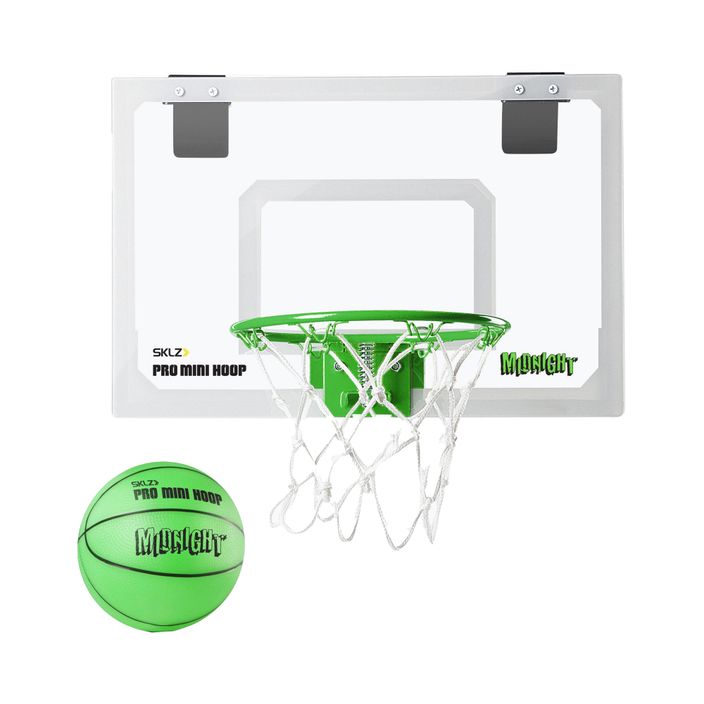 SKLZ Pro Mini Hoop Midnight φθορίζον σετ μπάσκετ 1715 8