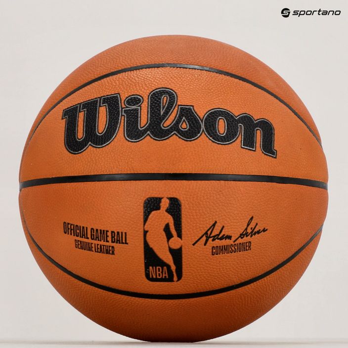Επίσημη μπάλα μπάσκετ Wilson NBA WTB7500XB07 μέγεθος 7 9