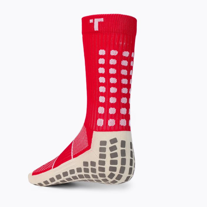 TRUsox Mid-Calf Thin κάλτσες ποδοσφαίρου κόκκινες CRW300 3