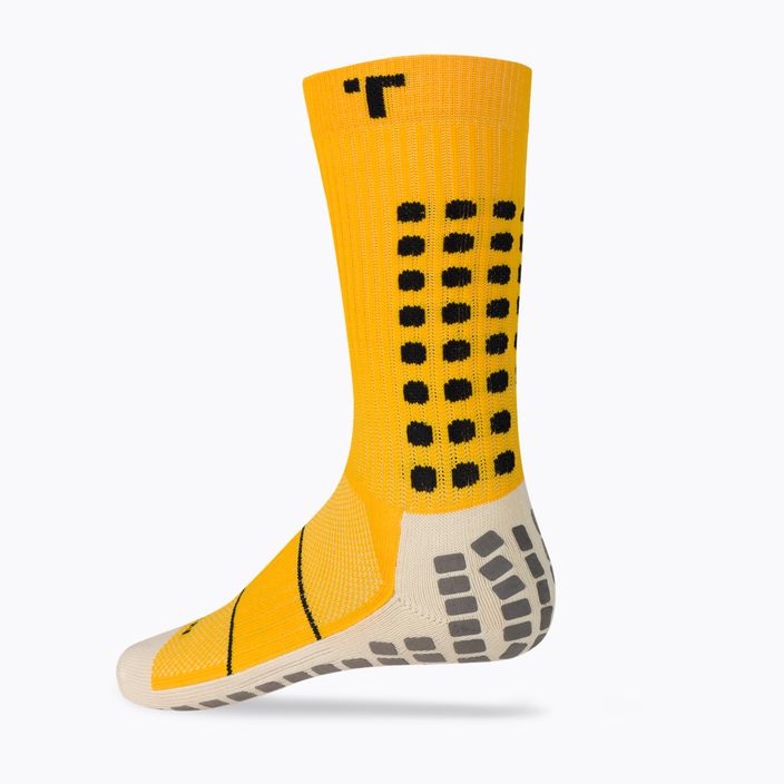 TRUsox Κάλτσες ποδοσφαίρου Mid-Calf Thin Yellow CRW300 2