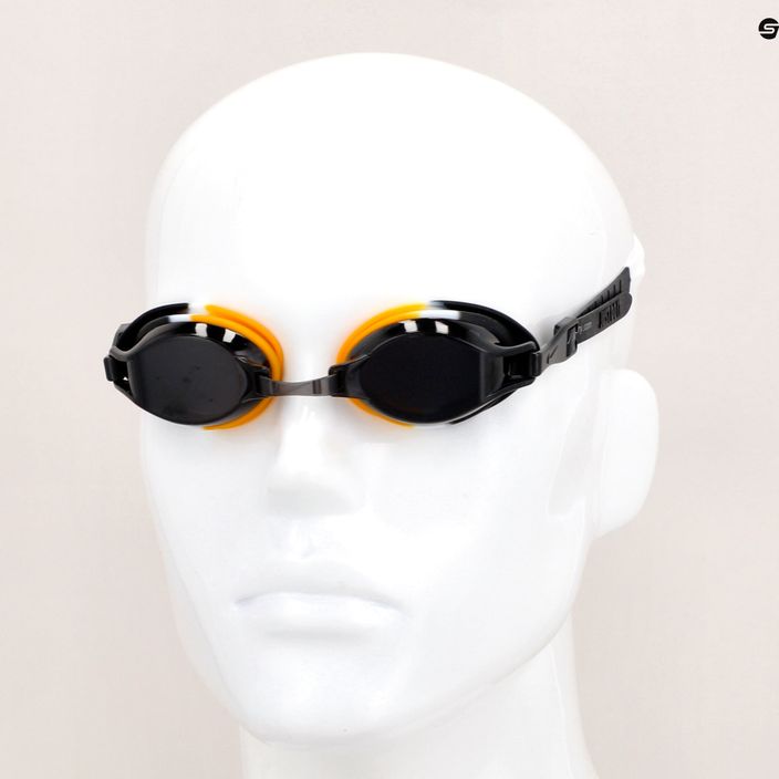 Παιδικά γυαλιά κολύμβησης Nike Chrome Lt Smoke Grey NESSD128-079 8