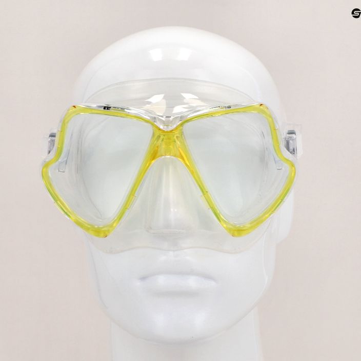 Mares Wahoo μάσκα κατάδυσης με αναπνευστήρα κίτρινο 411238 8