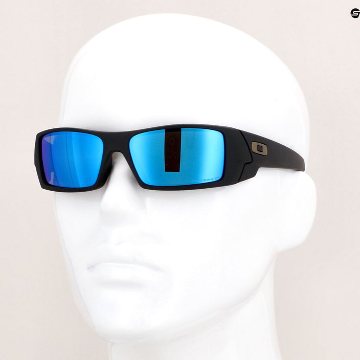 Oakley Gascan ματ μαύρο/prizm ζαφείρι πολωμένα γυαλιά ηλίου 12