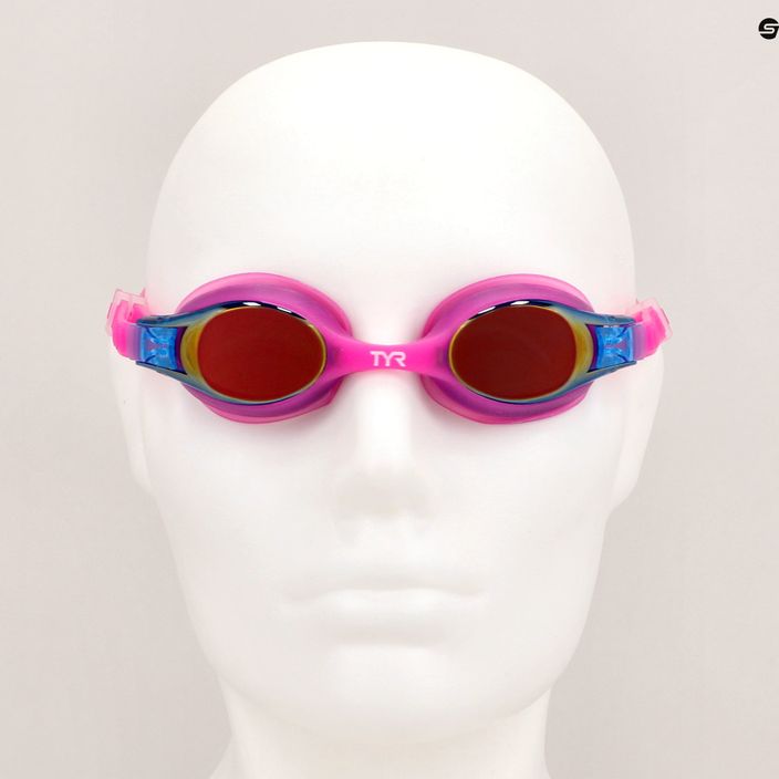 Παιδικά γυαλιά κολύμβησης TYR Swimple berry fizz LGSW_479 7
