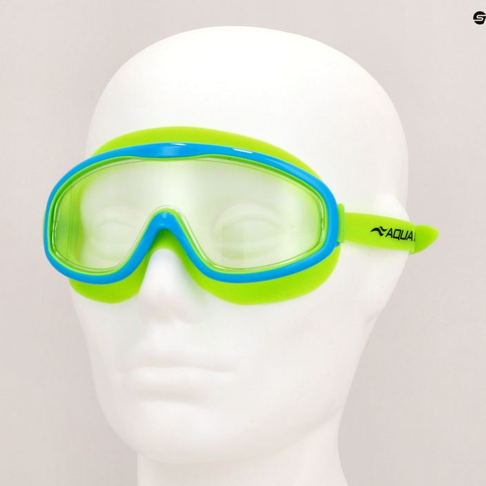 AQUA-SPEED παιδική μάσκα κολύμβησης Tivano μπλε/πράσινο 9250-30 7