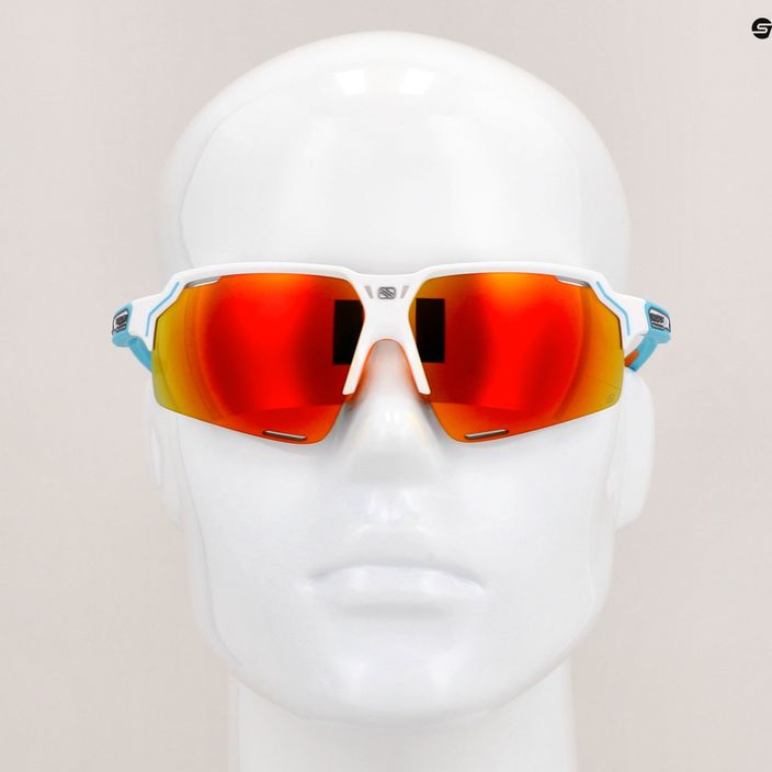Rudy Project Deltabeat λευκό σμαραγδένιο ματ / πορτοκαλί γυαλιά ηλίου με πολλαπλά λέιζερ SP7440580000 13