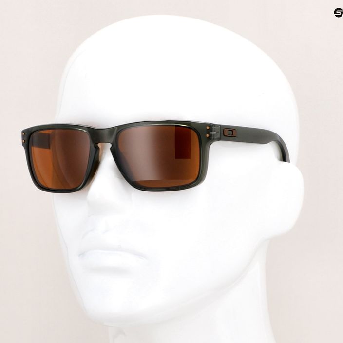 Oakley Holbrook μελάνι ελιάς / βολφραμίου βολφραμίου πολωμένα γυαλιά ηλίου Oakley Holbrook olive ink / prizm tungsten 14