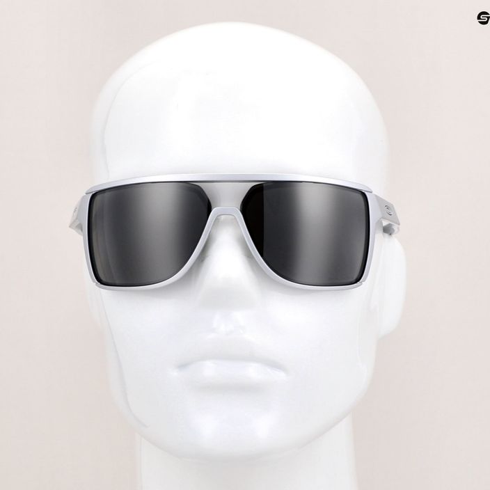 Oakley Castel x ασημί/πριζό μαύρο γυαλιά πεζοπορίας 14