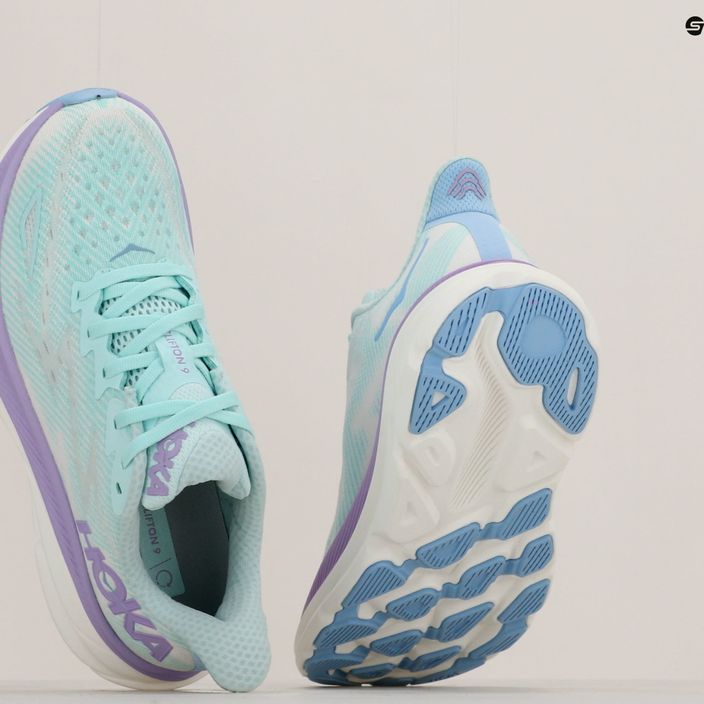 Γυναικεία παπούτσια για τρέξιμο HOKA Clifton 9 sunlit ocean/lilac mist 21