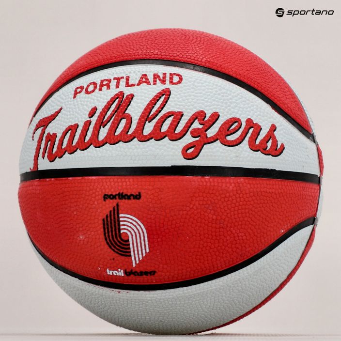 Wilson NBA Team Retro Mini Portland Trail Blazers μπάσκετ WTB3200XBPOR μέγεθος 3 5