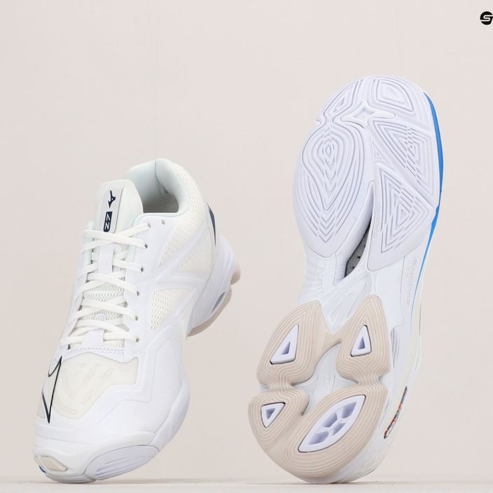 Ανδρικά παπούτσια βόλεϊ Mizuno Wave Lightning Z7 undyed white/moonlit ocean/peace blue 12