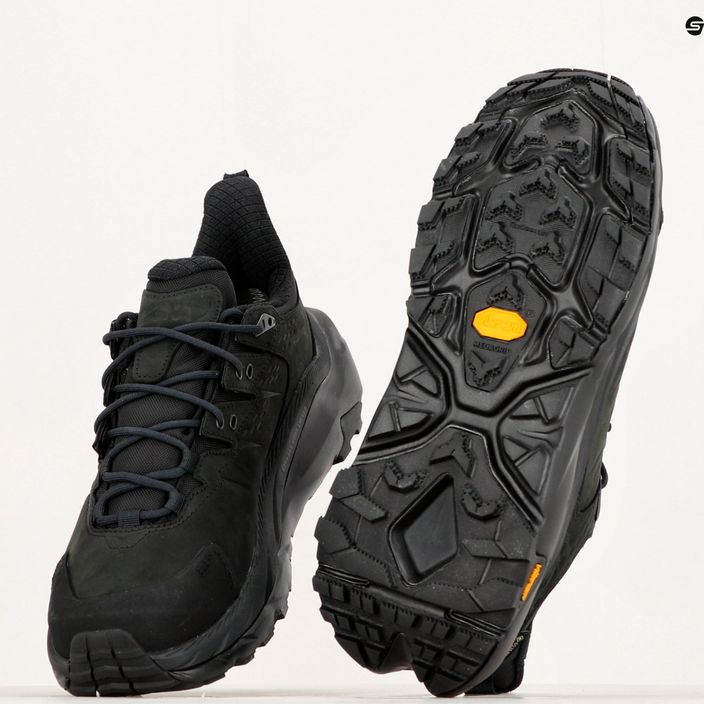 Ανδρικές μπότες πεζοπορίας HOKA Kaha 2 Low GTX μαύρο/μαύρο 19