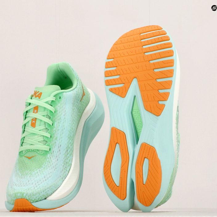 Γυναικεία παπούτσια για τρέξιμο HOKA Mach X lime glow/sunlit ocean 21