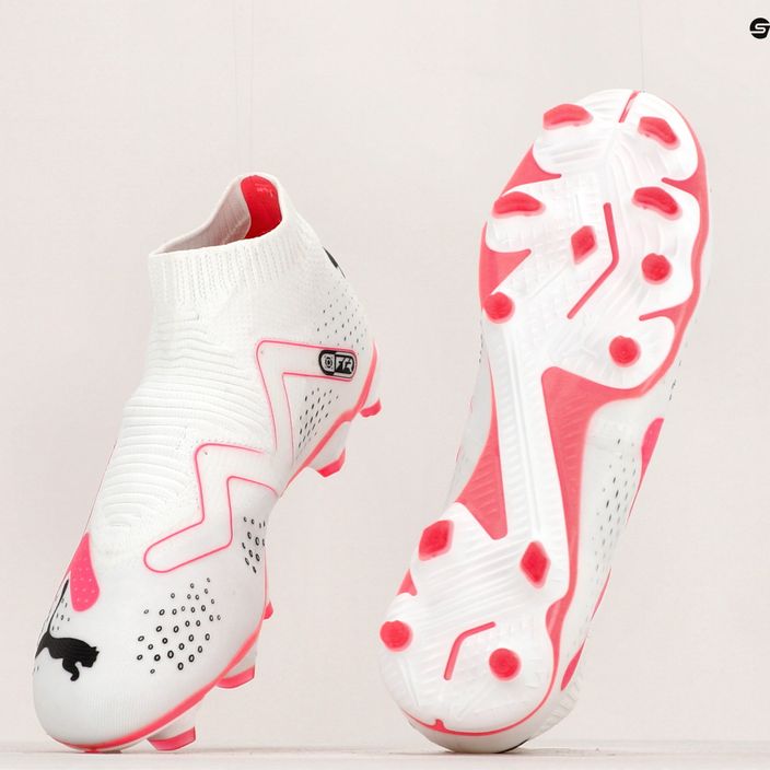 PUMA Future Match+ Ll FG/AG ανδρικά ποδοσφαιρικά παπούτσια puma λευκό/puma μαύρο/fire orchid 20
