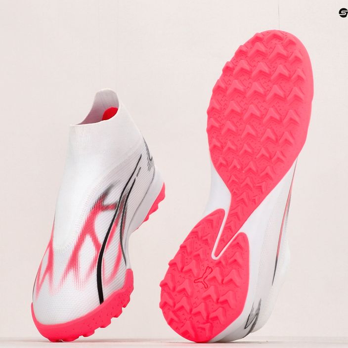 Ανδρικά ποδοσφαιρικά παπούτσια PUMA Ultra Match+ Ll TT puma λευκό/puma μαύρο/fire orchid 12