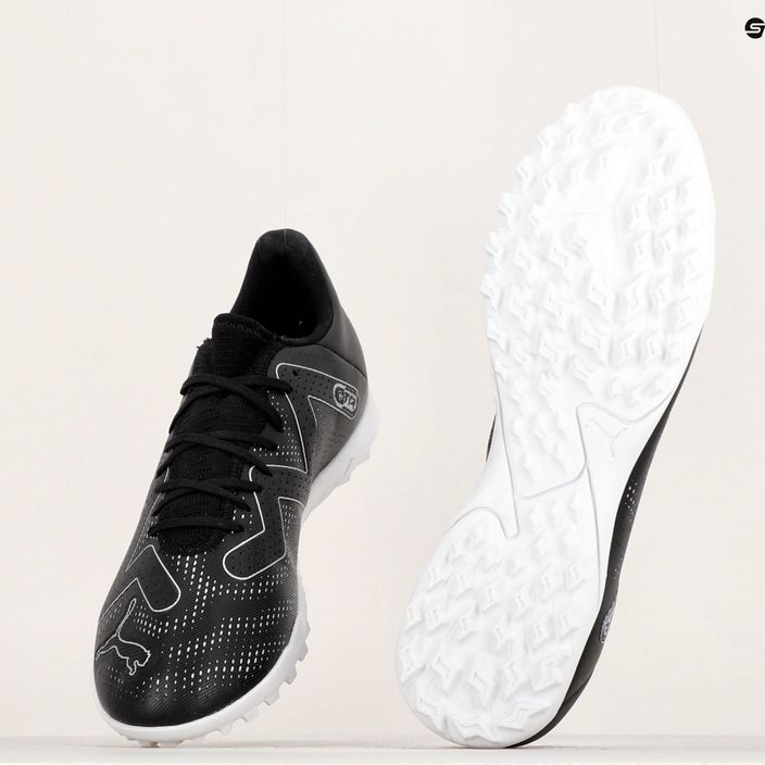 Ανδρικά ποδοσφαιρικά παπούτσια PUMA Future Play TT puma μαύρο/puma ασημί 17
