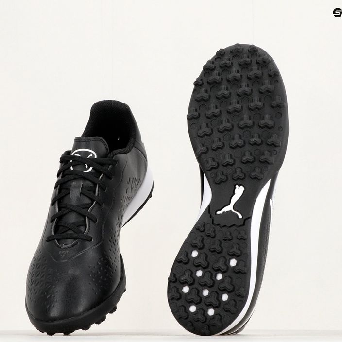 PUMA King Match TT ανδρικά ποδοσφαιρικά παπούτσια puma μαύρο/puma λευκό 19