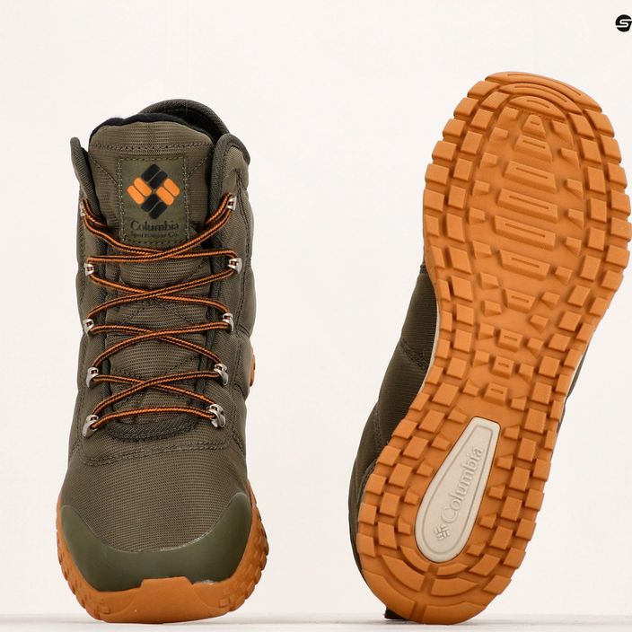 Columbia Fairbanks Omni-Heat πράσινες ανδρικές μπότες πεζοπορίας 1746011 11