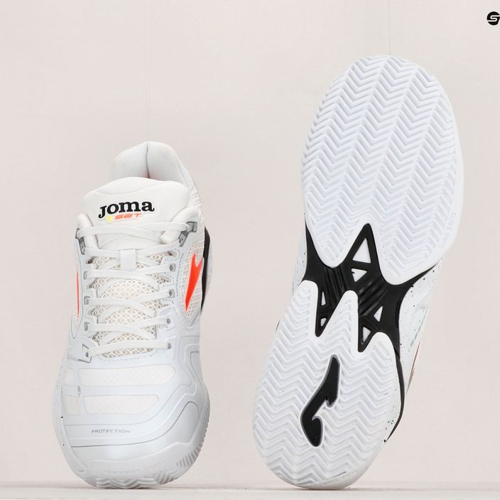 Ανδρικά παπούτσια τένις Joma Set λευκό/πορτοκαλί/μαύρο 14
