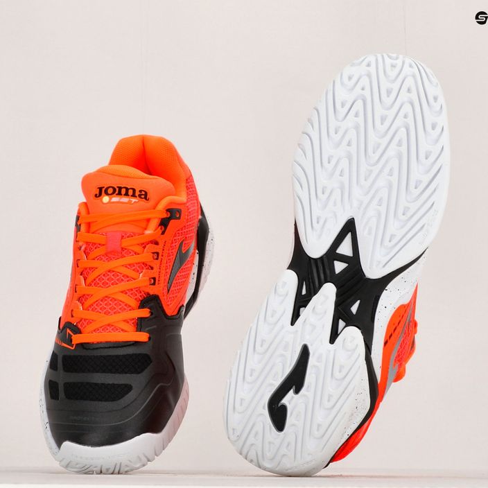 Ανδρικά παπούτσια τένις Joma Set AC πορτοκαλί/μαύρο 17