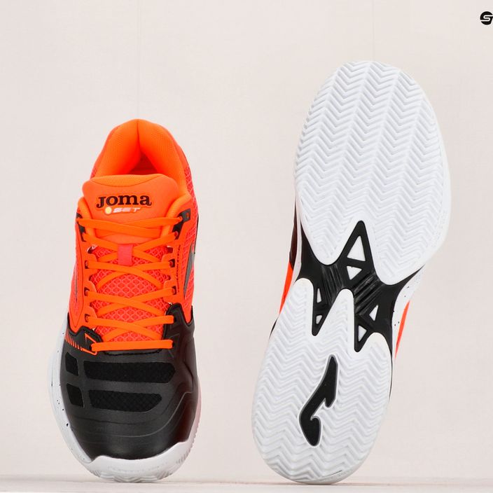 Ανδρικά παπούτσια τένις Joma Set πορτοκαλί/μαύρο 17