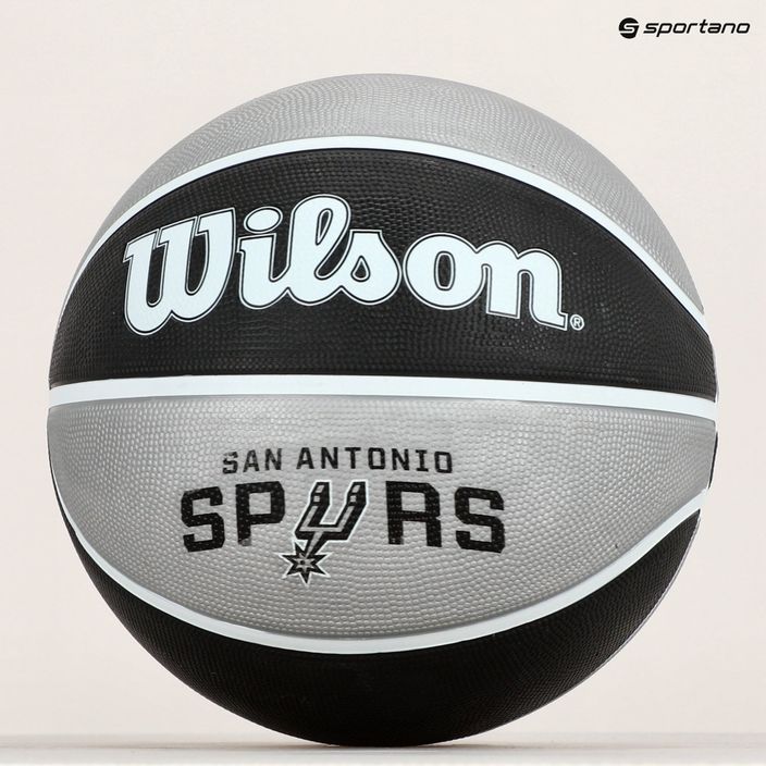 Wilson NBA Team Tribute San Antonio Spurs μπάσκετ WTB1300XBSAN μέγεθος 7 6