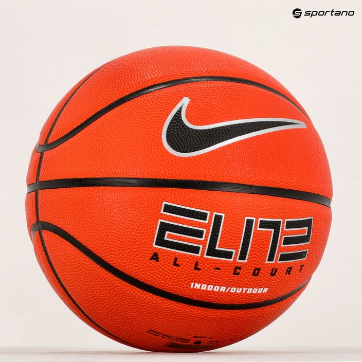 Nike Elite All Court 8P 2.0 αποπληθωρισμένο μπάσκετ N1004088-855 μέγεθος 6 5