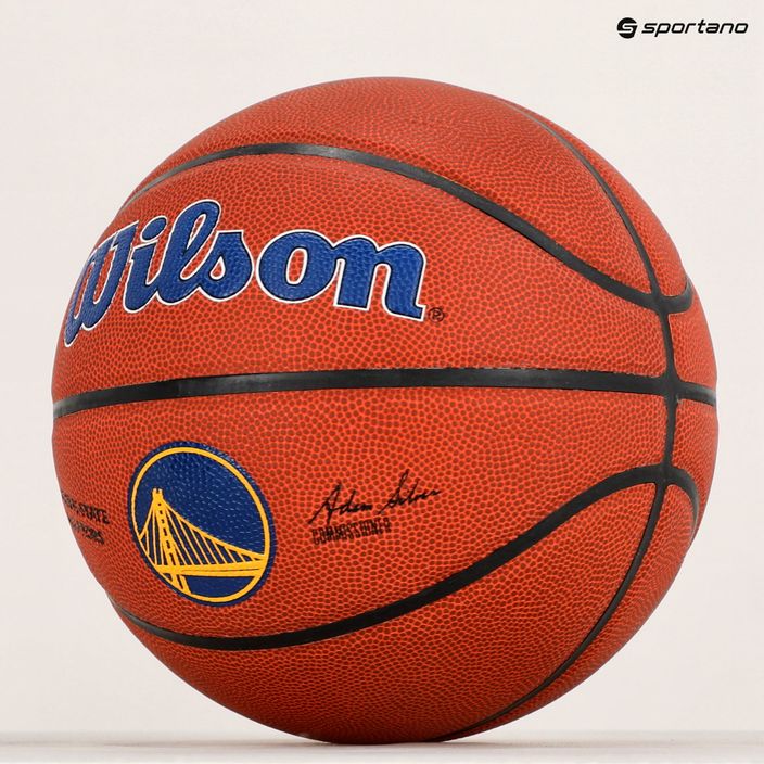 Wilson NBA Team Alliance Golden State Warriors μπάσκετ WTB3100XBGOL μέγεθος 7 6