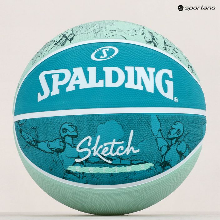 Spalding Sketch Crack μπάσκετ 84380Z μέγεθος 7 6