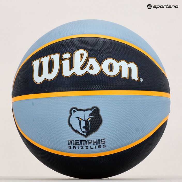 Wilson NBA Team Tribute Memphis Grizzlies μπάσκετ WTB1300XBMEM μέγεθος 7 6