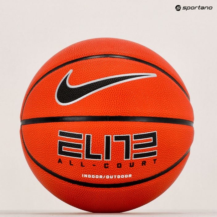 Nike Elite All Court 8P 2.0 Αποφουσκωμένο μπάσκετ N1004088-855 μέγεθος 5 5