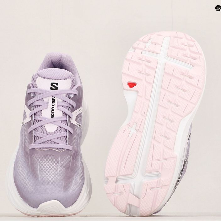 Γυναικεία παπούτσια για τρέξιμο Salomon Aero Glide orchid bloom/cradle pink/white 19