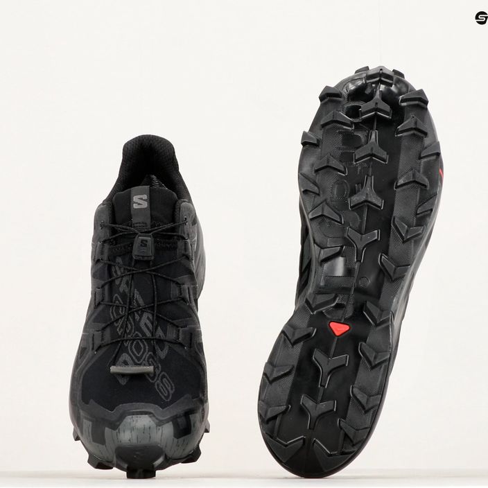 Ανδρικά αθλητικά παπούτσια τρεξίματος Salomon Speedcross 6 GTX μαύρο/μαύρο/φαντομάς 15