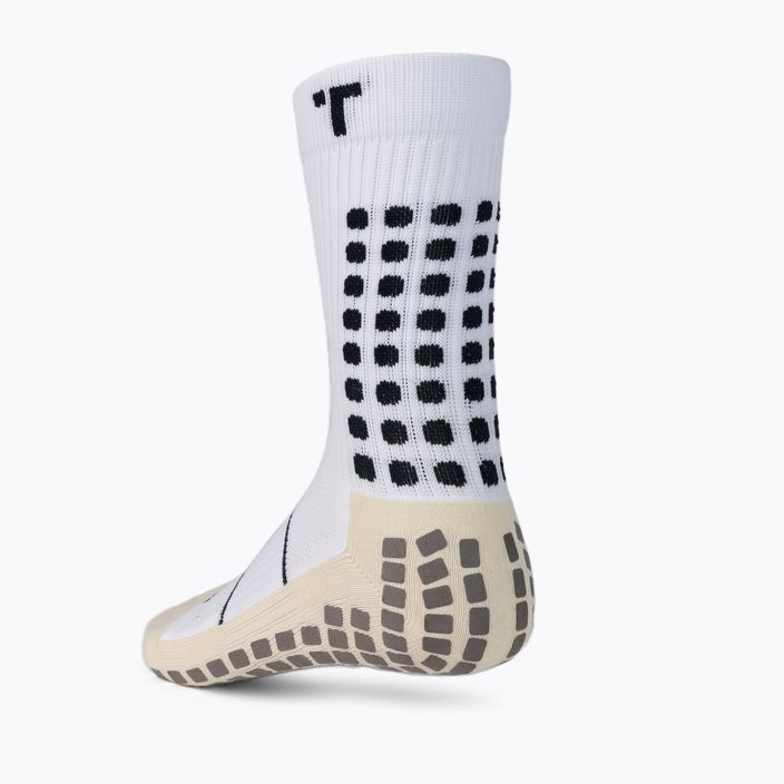 TRUsox Mid-Calf Thin κάλτσες ποδοσφαίρου λευκές CRW300 3