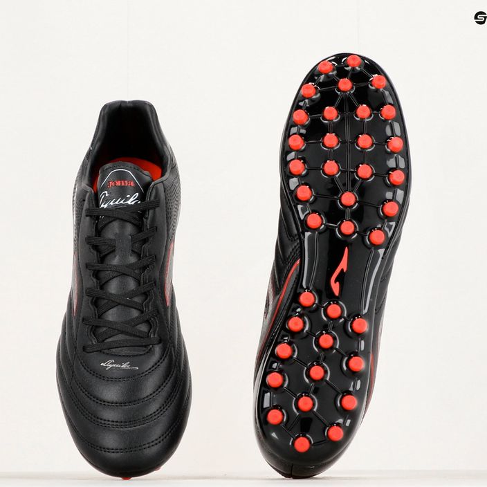 Joma Aguila AG ανδρικά ποδοσφαιρικά παπούτσια μαύρο/κόκκινο 14