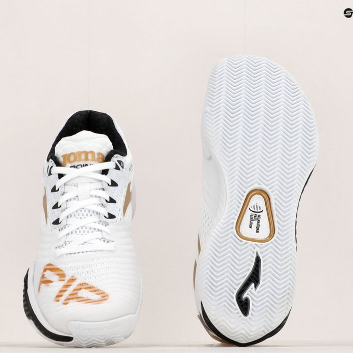 Ανδρικά παπούτσια τένις Joma Point λευκό/χρυσό 18