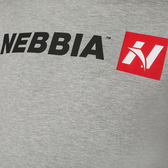 Ανδρικό προπονητικό πουκάμισο NEBBIA Red "N" ανοιχτό γκρι 6