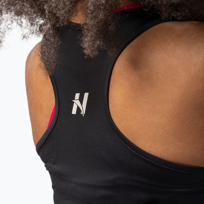 Γυναικείο προπονητικό μπλουζάκι NEBBIA Sporty Slim Fit Crop μαύρο 4220110 4