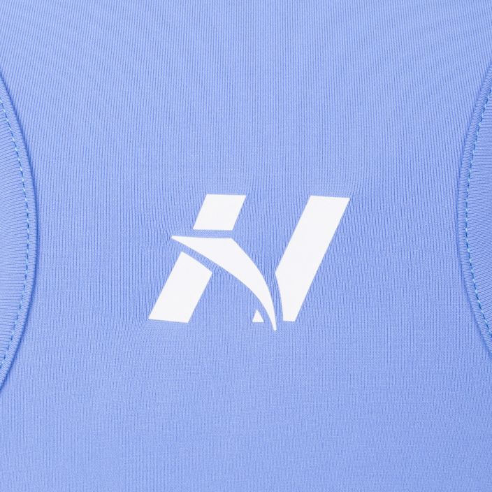 Γυναικείο προπονητικό μπλουζάκι NEBBIA Sporty Slim Fit Crop μπλε 4222420 4