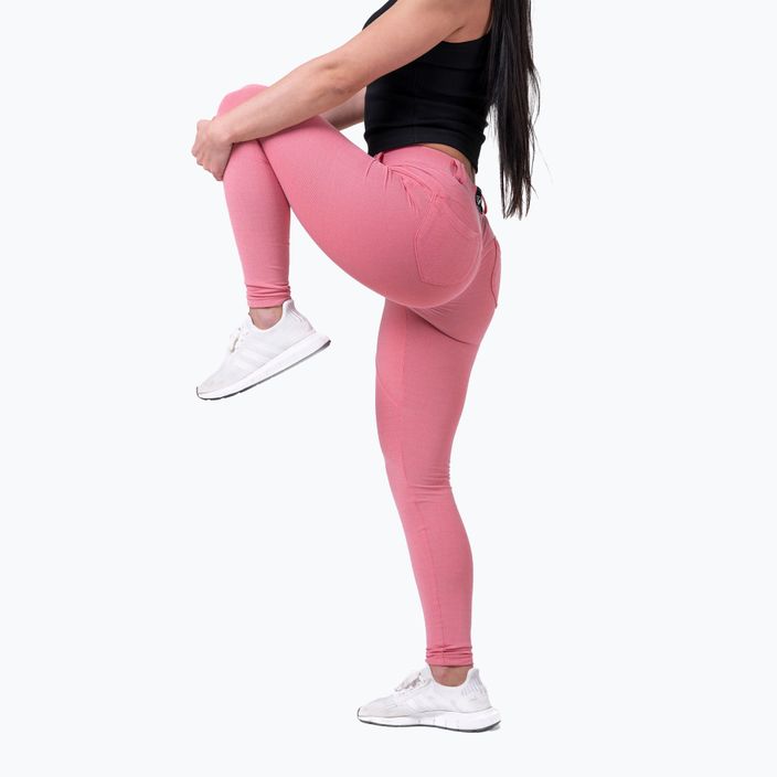 Γυναικείο παντελόνι NEBBIA Dreamy Edition Bubble Butt ροζ 8