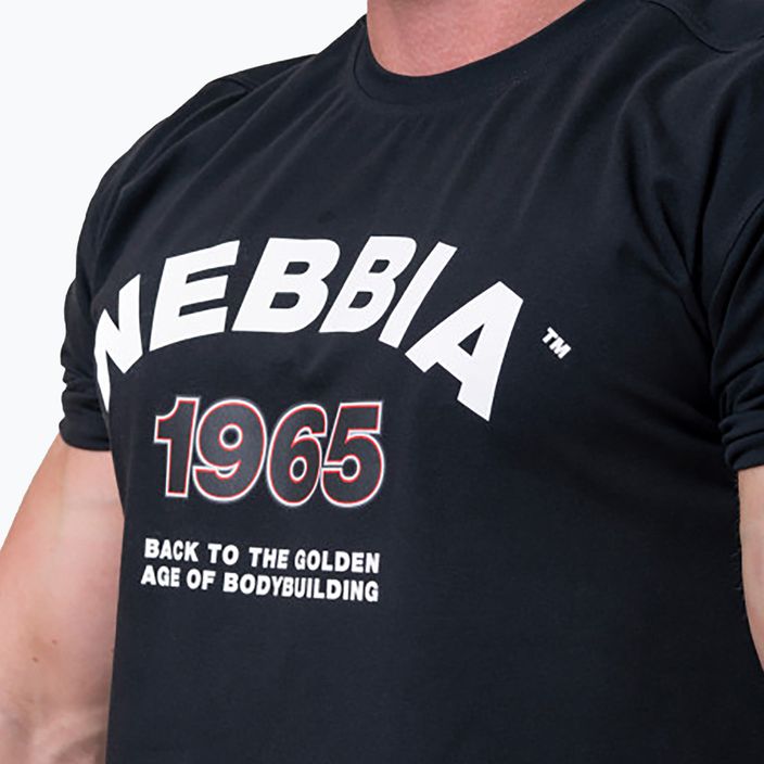 NEBBIA Golden Era ανδρική φανέλα προπόνησης μαύρο 1920130 8