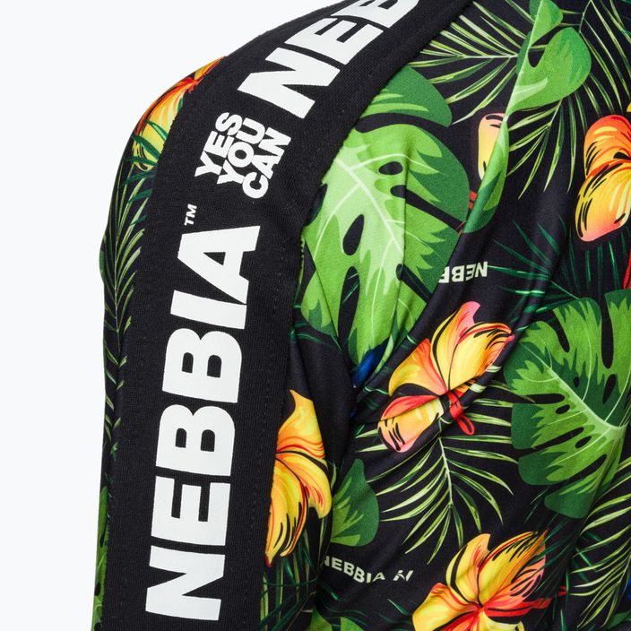 Γυναικείο φούτερ NEBBIA High-Energy Cropped ζούγκλα πράσινο φούτερ 9