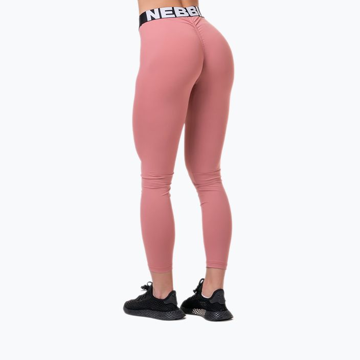 Γυναικείο κολάν NEBBIA Squat Hero Scrunch Butt ροζ 5710710 2