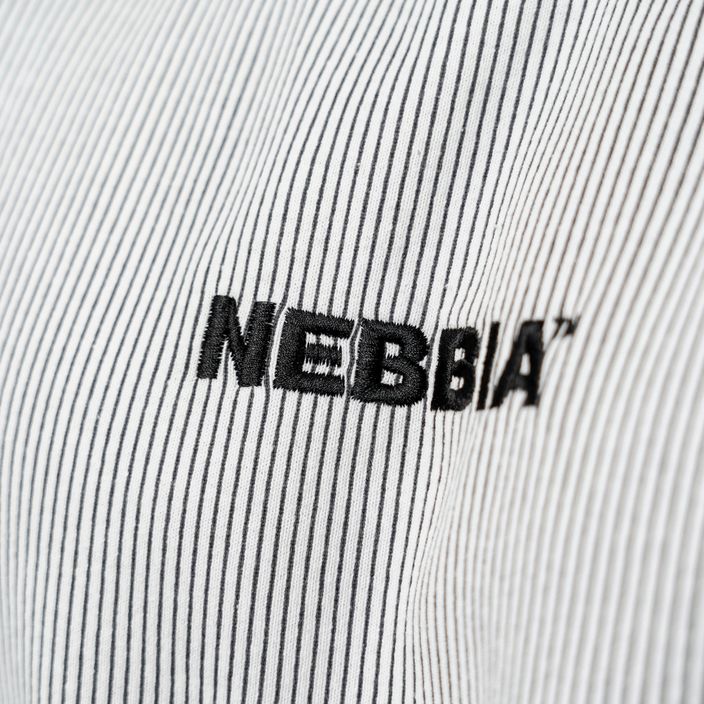 NEBBIA Signature ανδρικό φούτερ ανοιχτό γκρι 5