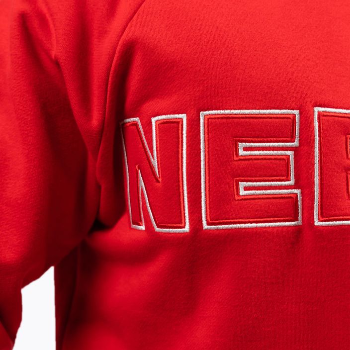 Ανδρικό φούτερ NEBBIA Legacy κόκκινο 4