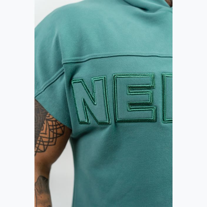 NEBBIA ανδρική προπονητική μπλούζα Real Champion πράσινο 4